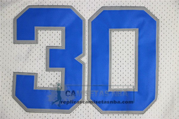 Camiseta NCAA Universidad de Carolina del Norte Wallace Blanco